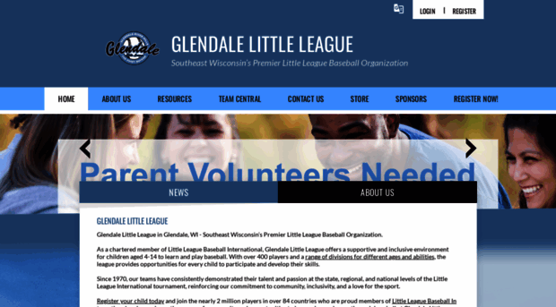 glendalelittleleague.com