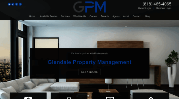 glendalepropertymanagers.com