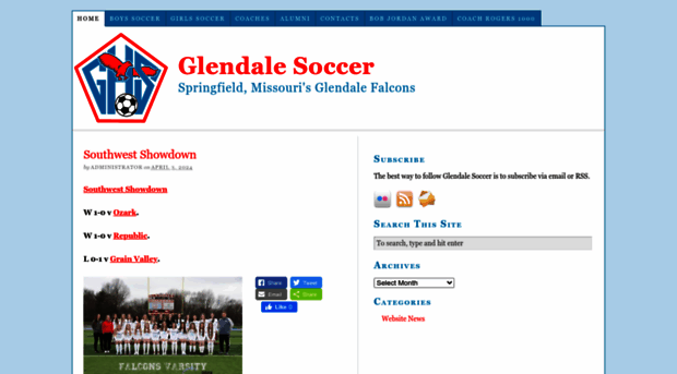 glendalesoccer.com