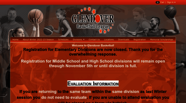 glendoverbasketball.com