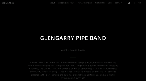 glengarrypipeband.ca