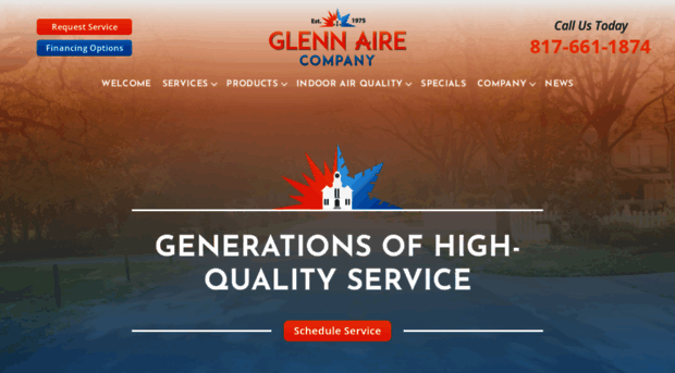 glennairecompany.com