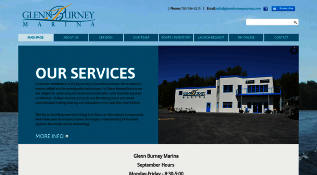 glennburneymarina.com