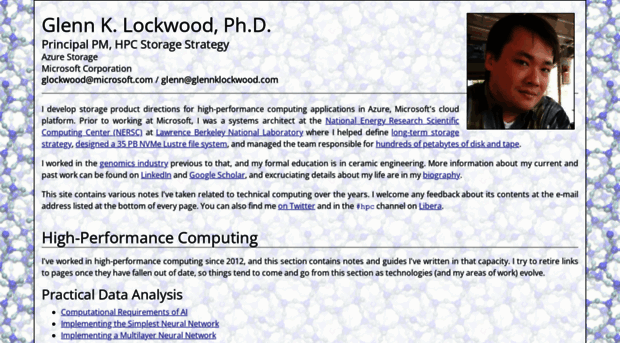 glennklockwood.com