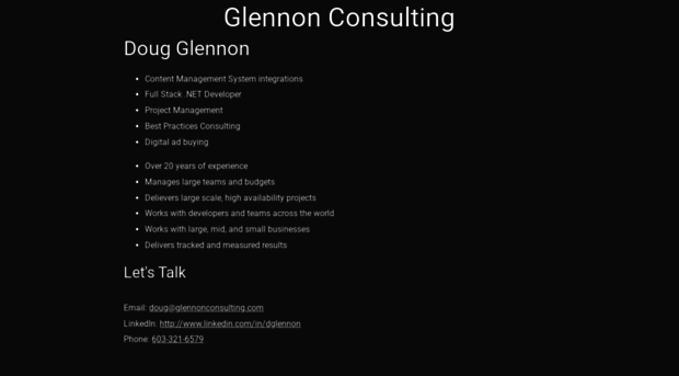 glennonconsulting.com