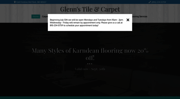 glennstileandcarpet.com