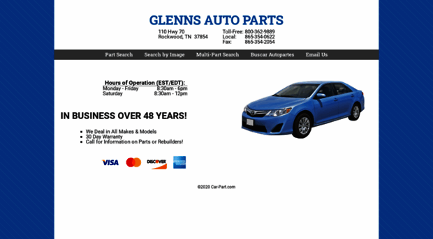 glennsusedparts.com