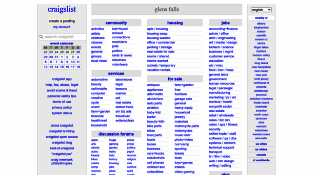 glensfalls.craigslist.org
