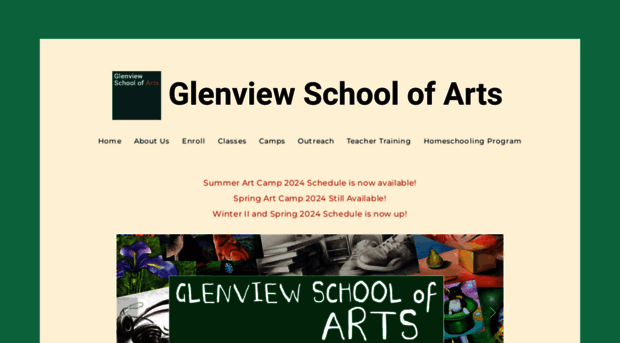 glenviewschoolofarts.com