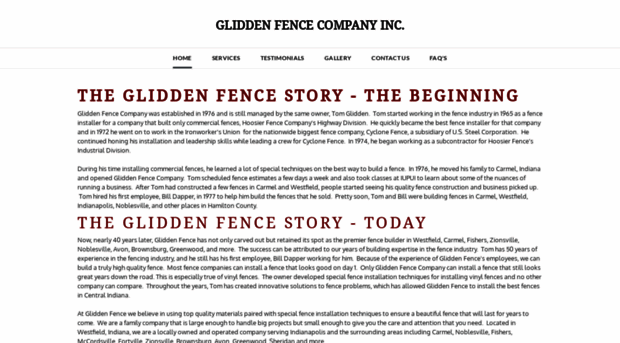 gliddenfencecoinc.com