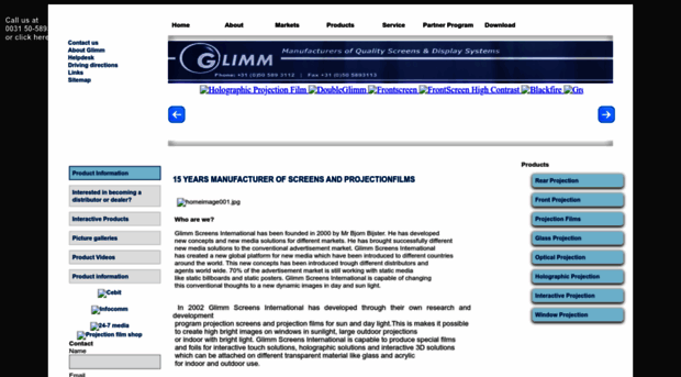 glimmscreensinternational.com