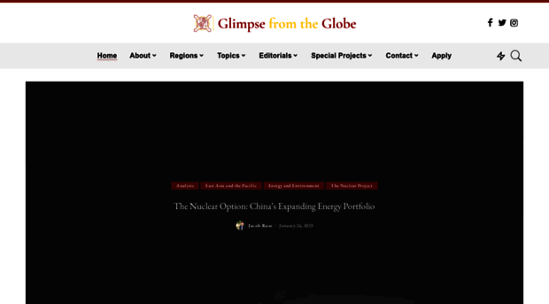 glimpsefromtheglobe.com