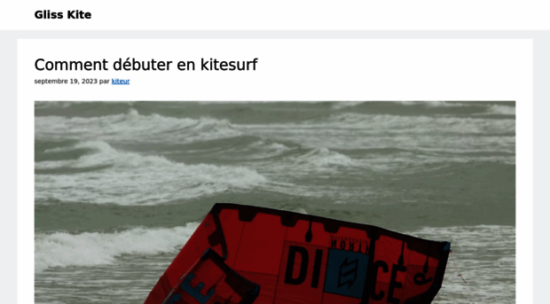 gliss-kite.fr