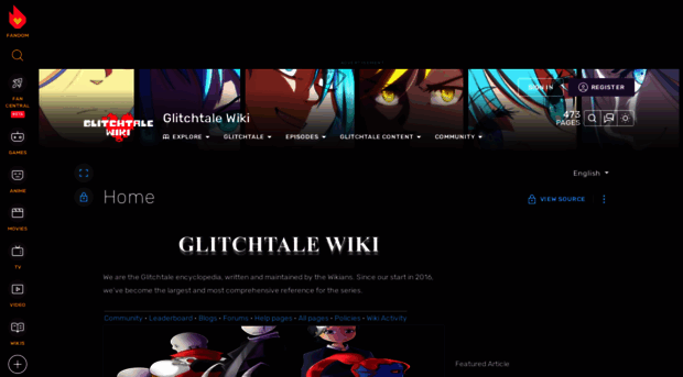 glitchtale.fandom.com