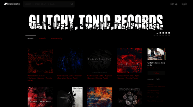 glitchytonicrecords.bandcamp.com