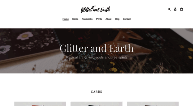 glitterandearth.com