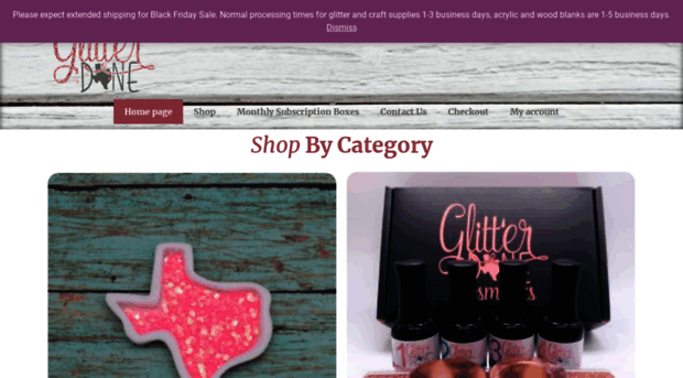 glitterdonetexas.com