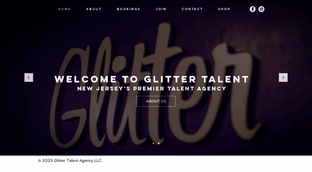 glittertalentagency.com