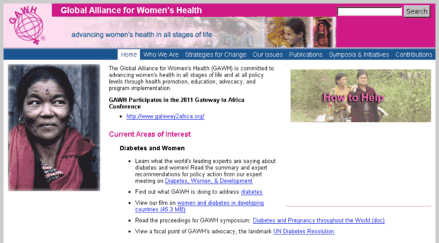 globalallianceforwomenshealth.org