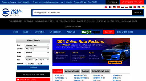 globalautoauctions.com