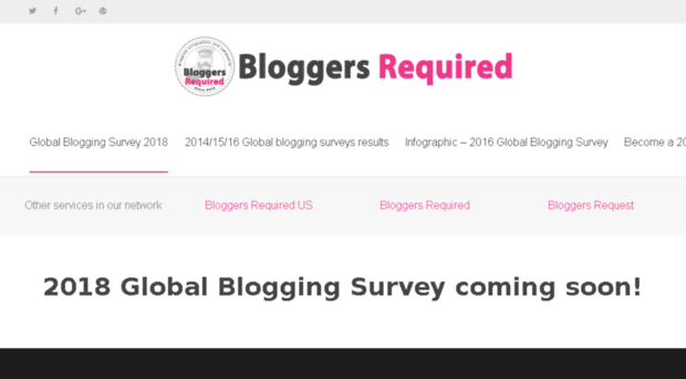 globalbloggingsurvey.bloggersrequired.com