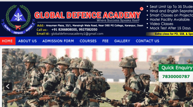 globaldefenceacademy.in