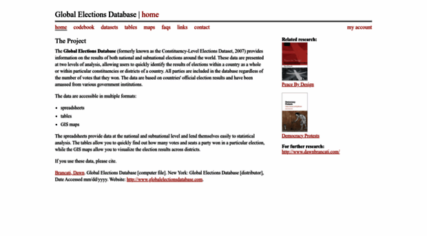 globalelectionsdatabase.com