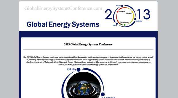 globalenergysystemsconference.com