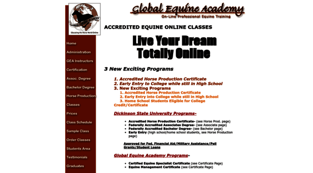 globalequineacademy.com