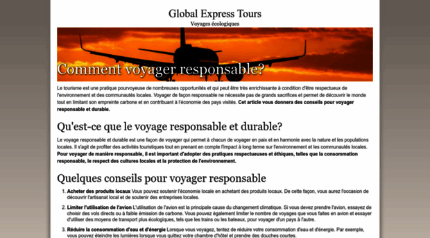 globalexpresstours.com