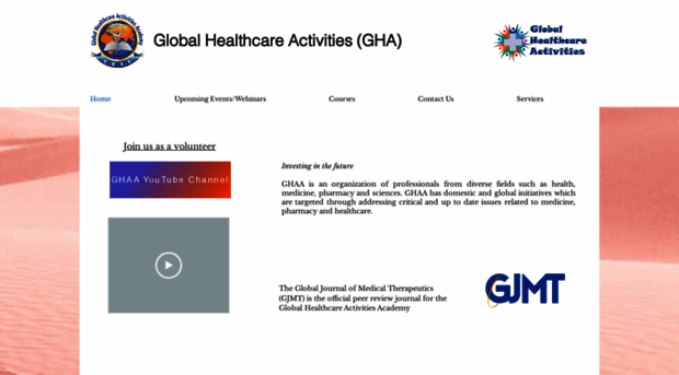 globalhealthcareactivities.com