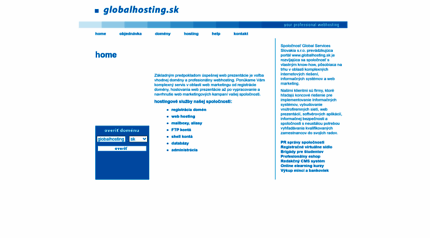 globalhosting.sk