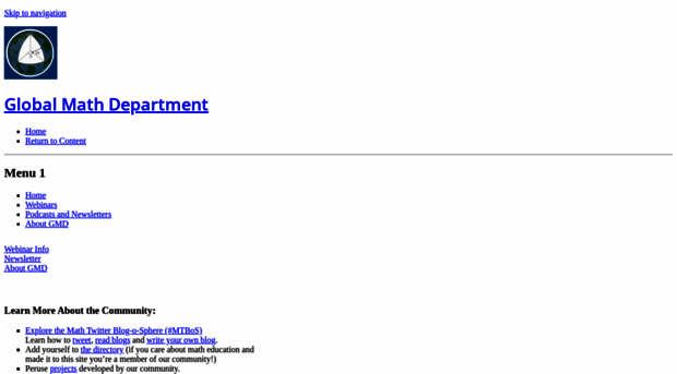 globalmathdepartment.org