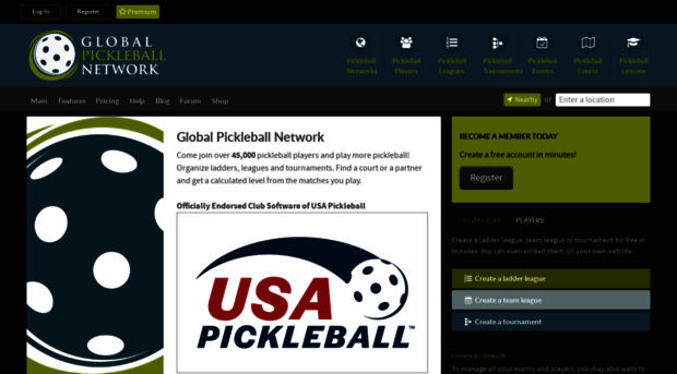 globalpickleballnetworks.com