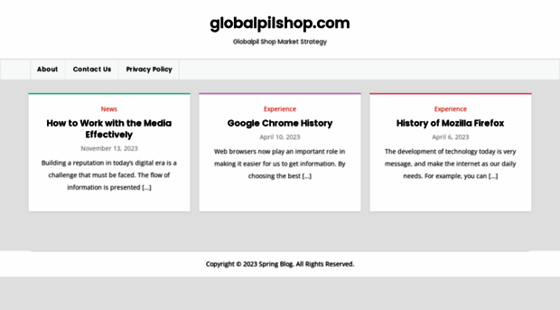 globalpilshop.com