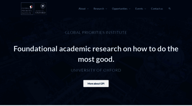 globalprioritiesinstitute.org