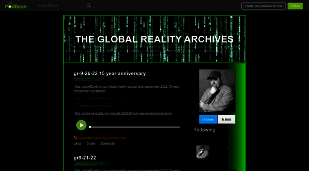 globalreality.podbean.com