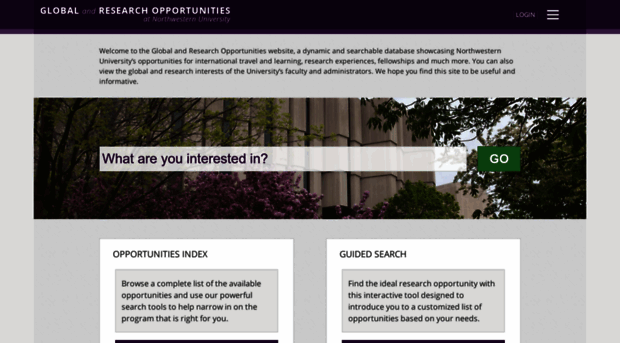 globalresearchopportunities.northwestern.edu