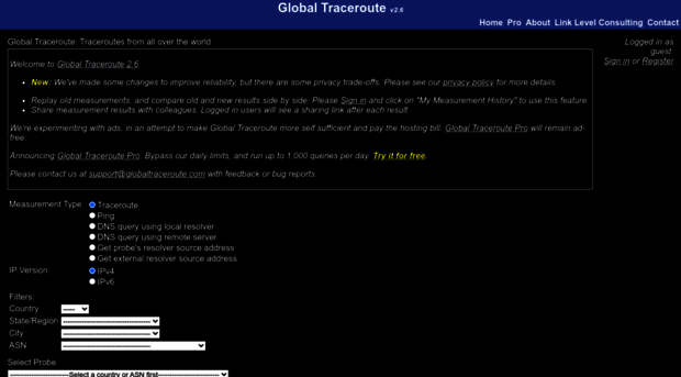 globaltraceroute.com