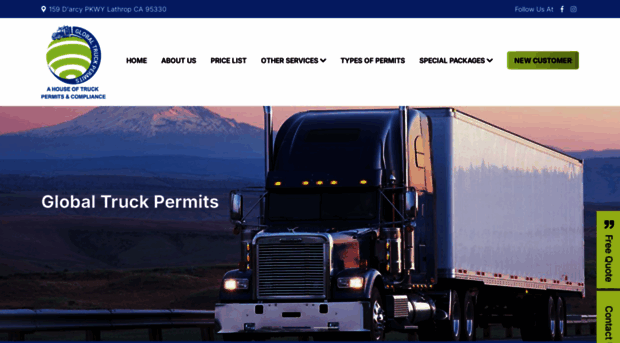 globaltruckpermits.com