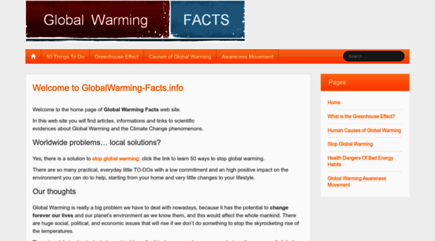 globalwarming-facts.info