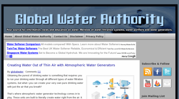 globalwaterauthority.com