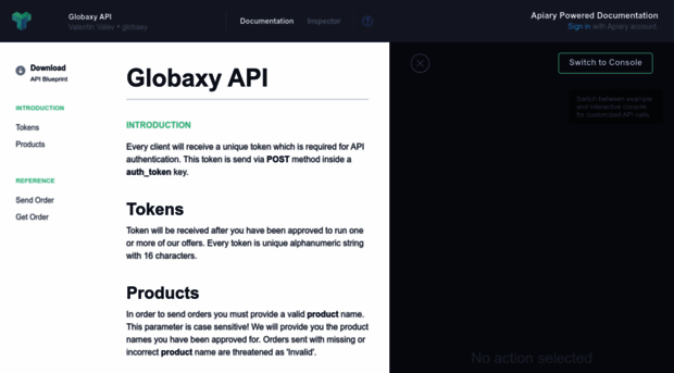 globaxy.docs.apiary.io