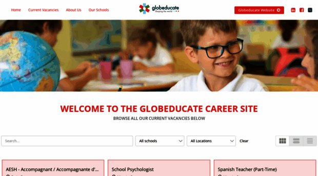 globeducate.schoolrecruiter.com