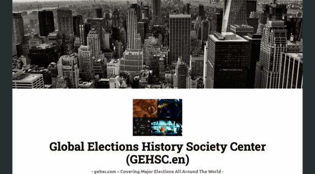 globeelectionshistorysociety.wordpress.com