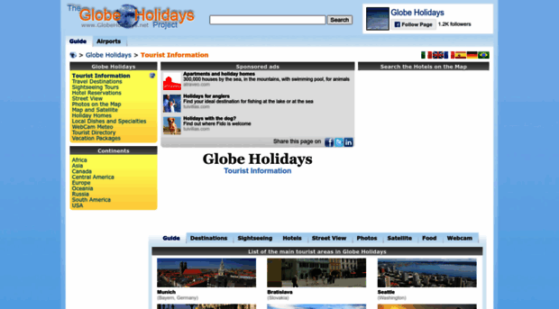 globeholidays.net