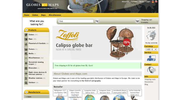 globes-and-maps.com