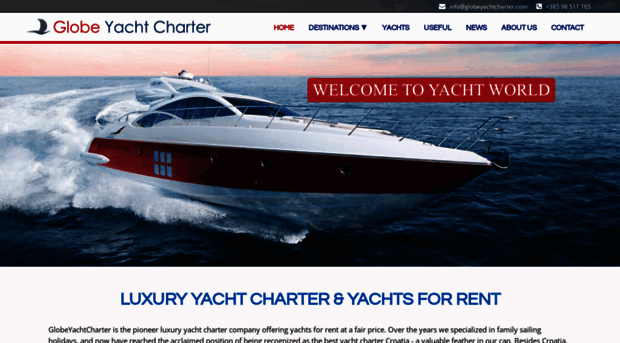 globeyachtcharter.com