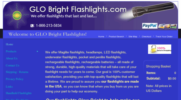 globrightflashlights.com