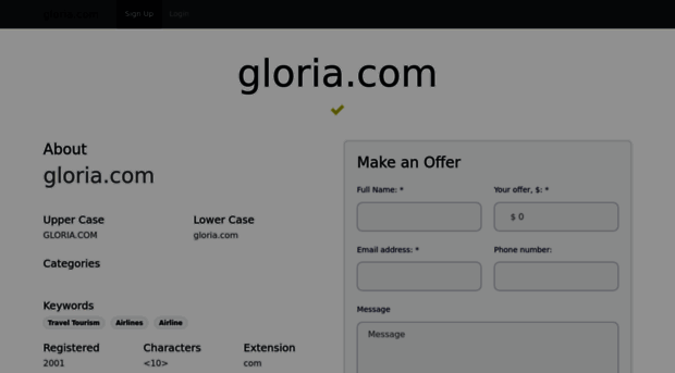 gloria.com